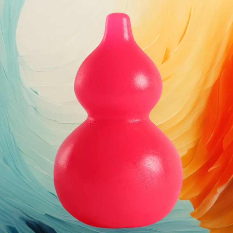 解压便携式小葫芦减压神器手捏捏乐快乐球柔软仿真桃子解压玩具