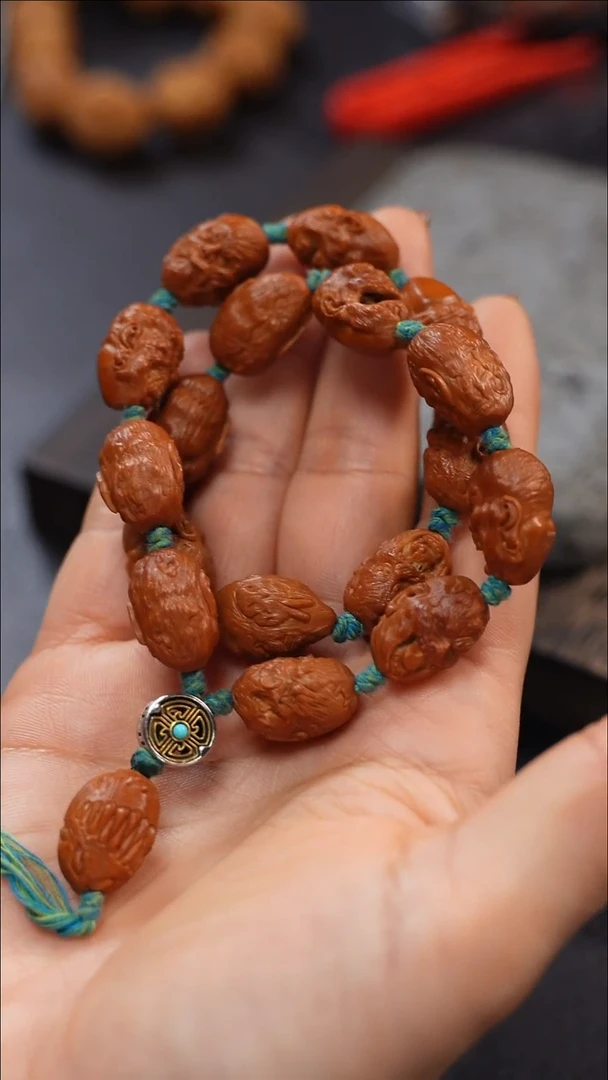 手串/手链橄榄核九林核雕文玩作品