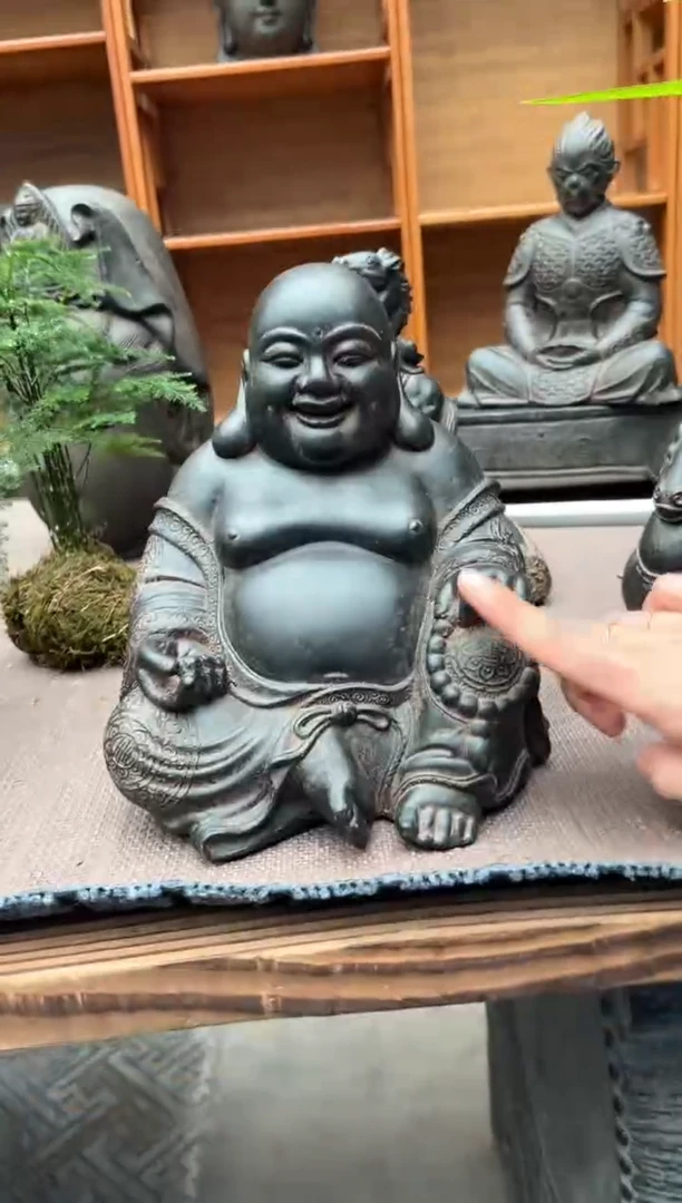 陶土【火山泥】大肚佛