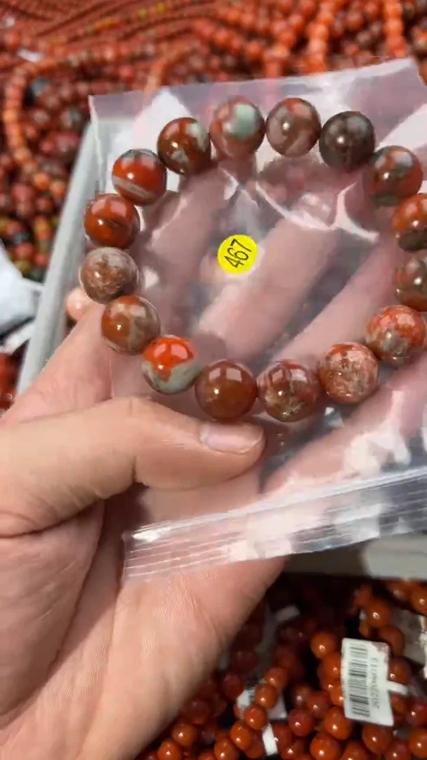 南红玛瑙手串未镶嵌14