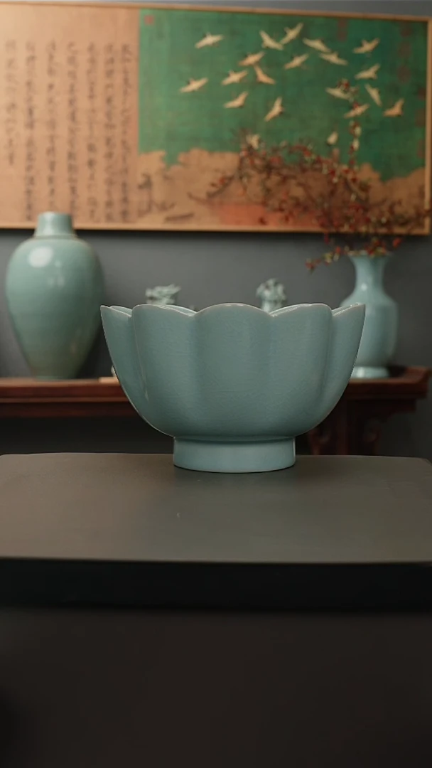 原产地原矿    莲花温碗