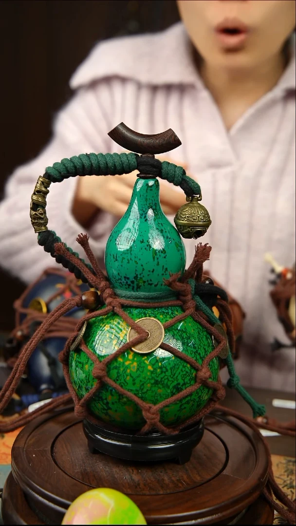 683号400ml左右非遗大漆酒葫芦