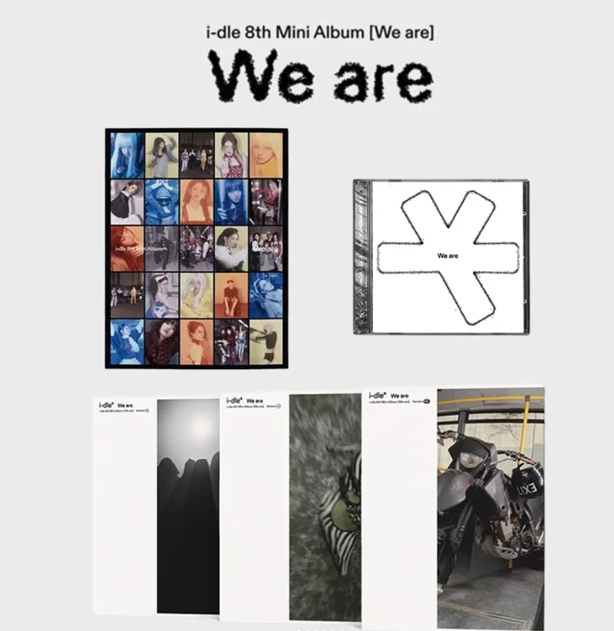 现货 GIDLE专辑 女娃迷你8 idle We are 官方正版周边宋雨琦小卡