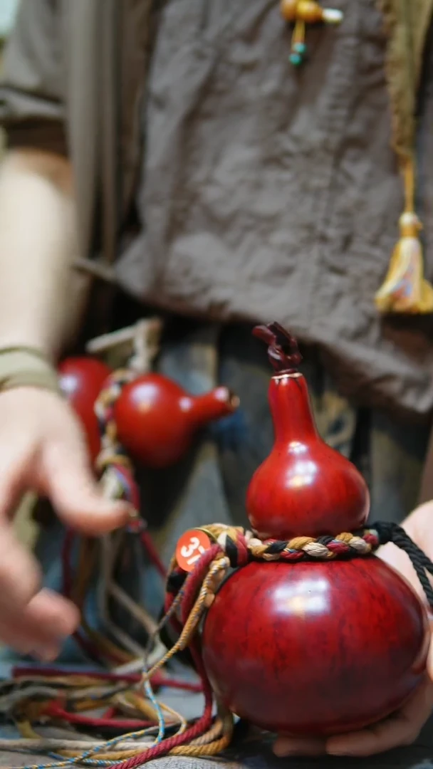 【闪购商品】37（福禄 ）天然葫芦（大漆款）