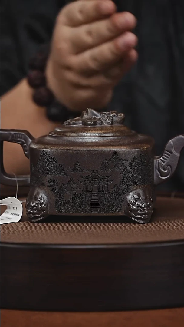 茶壶紫砂原矿紫砂壶