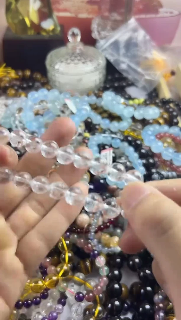 水晶手串未镶嵌水晶