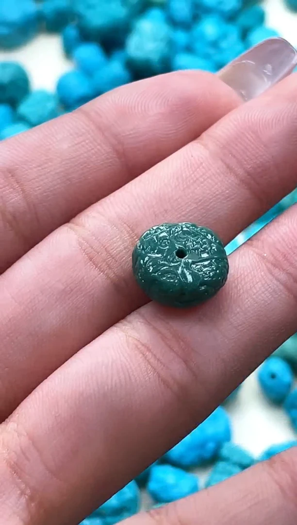 未镶嵌绿松石珠宝奇石A017