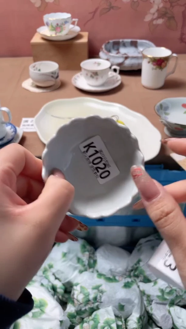 瓷片饼*瓷器瓷器K1020