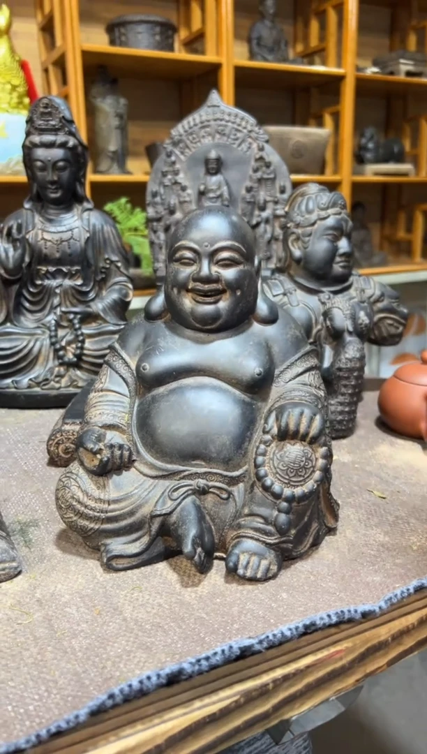 陶土【火山泥】大肚佛