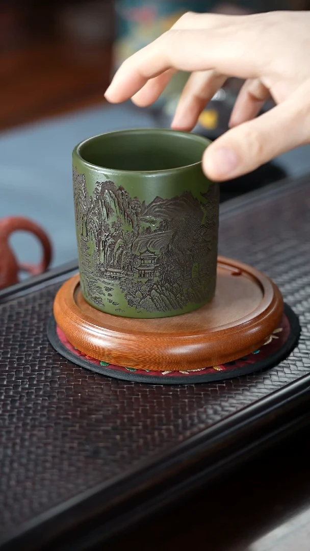 【闪购商品】紫砂茶壶宜兴原矿紫砂杯茶杯13