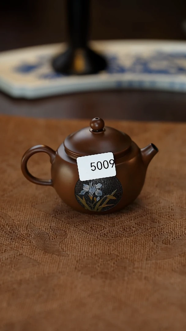 【闪购商品】雲梦茶器紫陶小壶5009