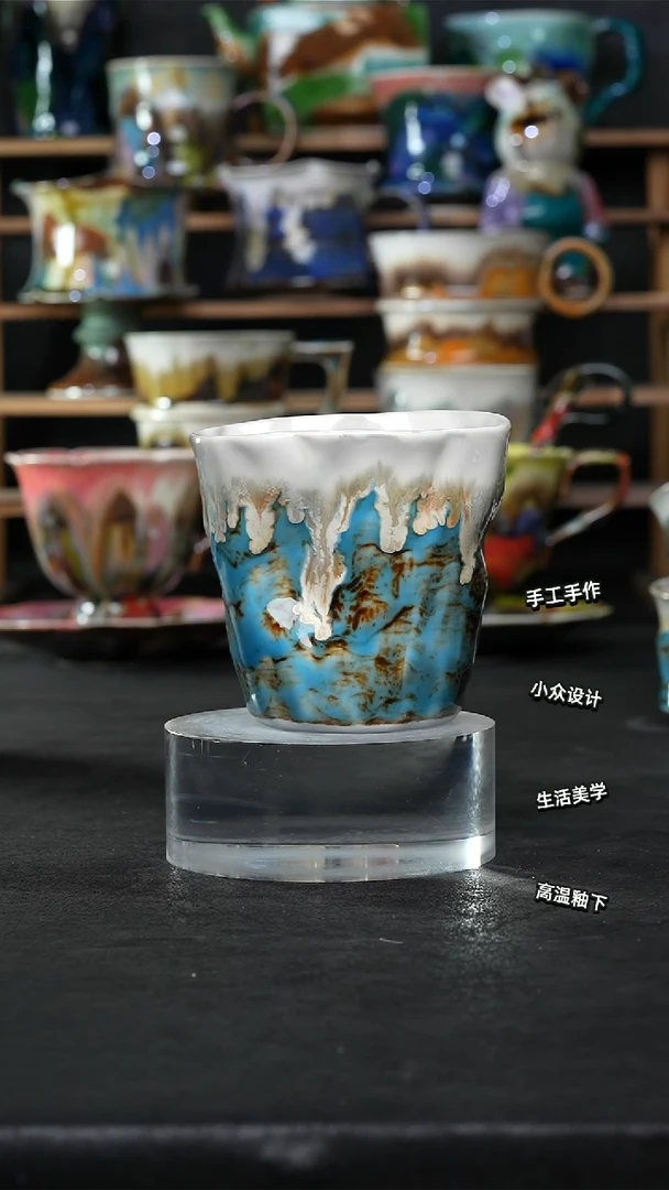 设计师款景德镇森涩手创陶瓷（食品级）528