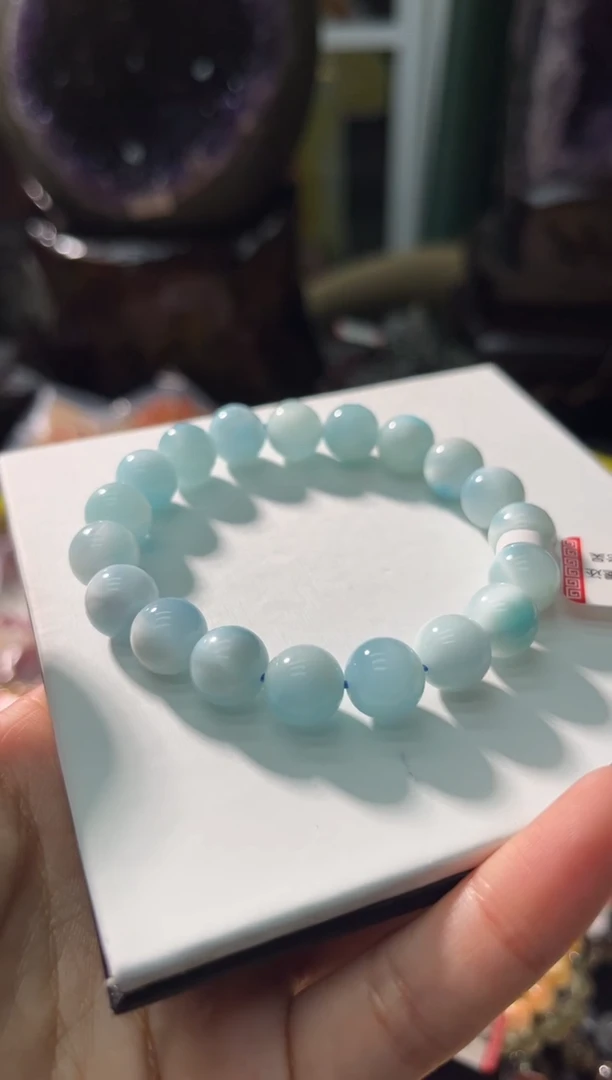 【闪购商品】针钠钙石（海纹石）手链未镶嵌62多样性发其一/9+