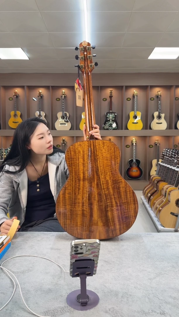 直播间红棉36寸相思木全单电箱