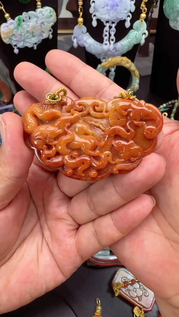 颈饰未镶嵌翡翠.****.吊坠