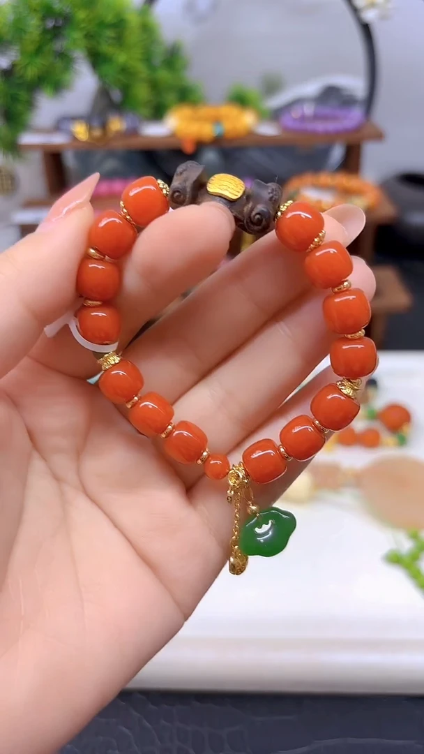 未镶嵌手链南红玛瑙S781