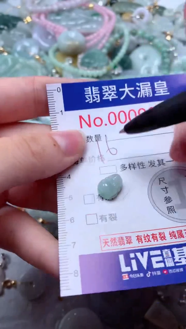 翡翠未镶嵌吊坠(不含链)9016