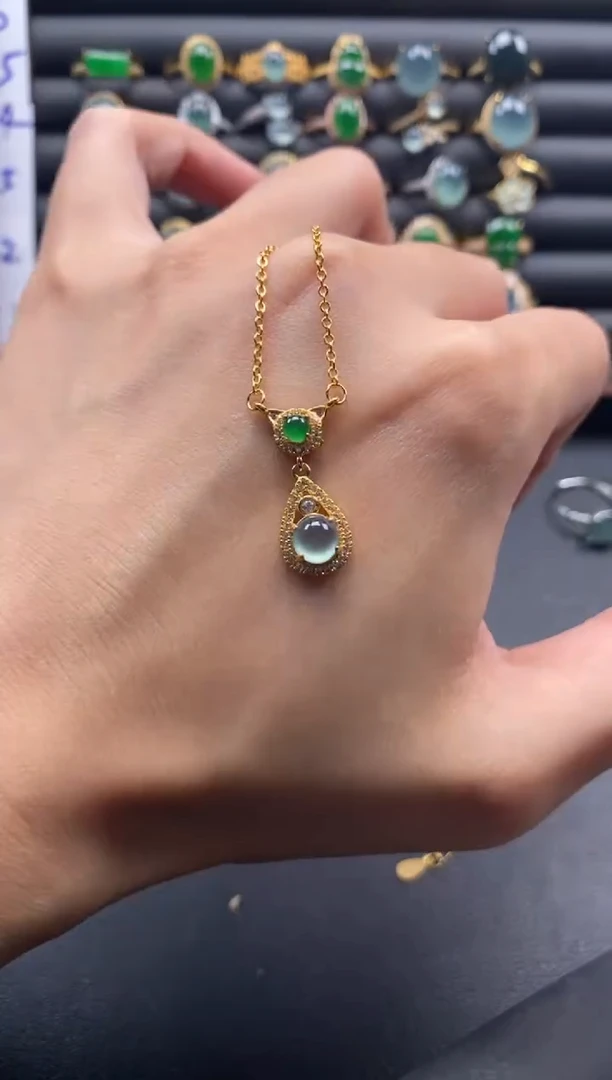 未镶嵌戒指翡翠1551-555