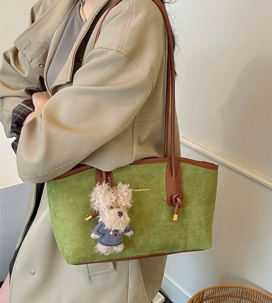 时尚轻奢腋下学院风小众单肩肩包托特包夏季基本单肩包网红休闲