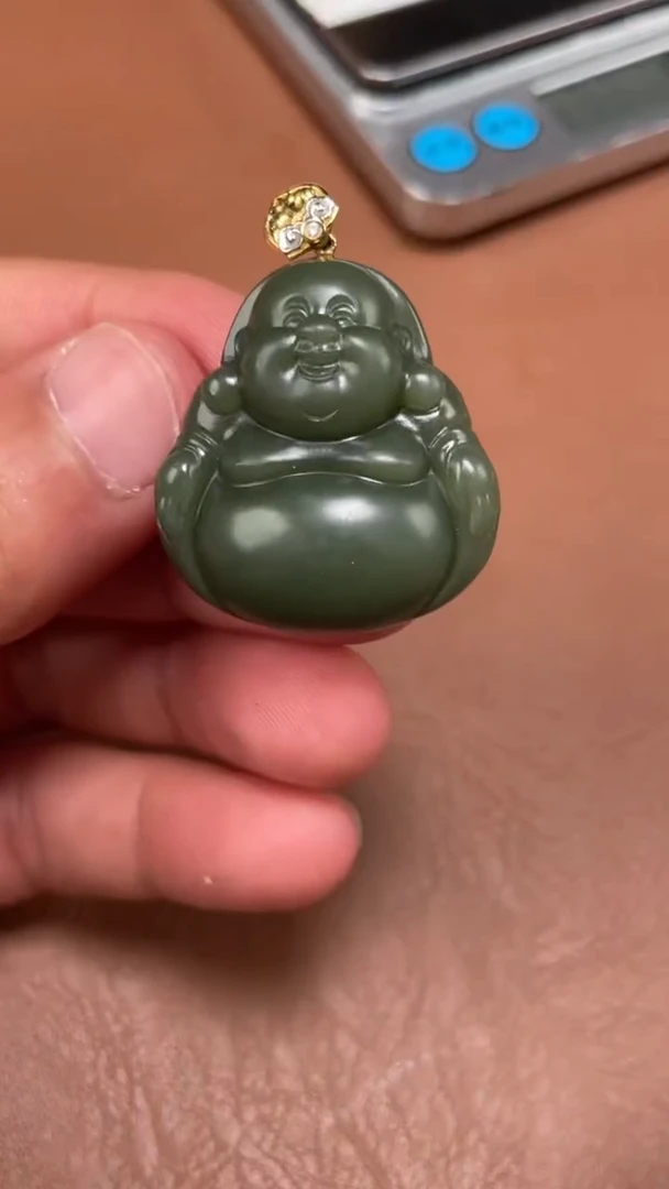 和田玉未镶嵌颈饰BL6.9多样性拍一发一2