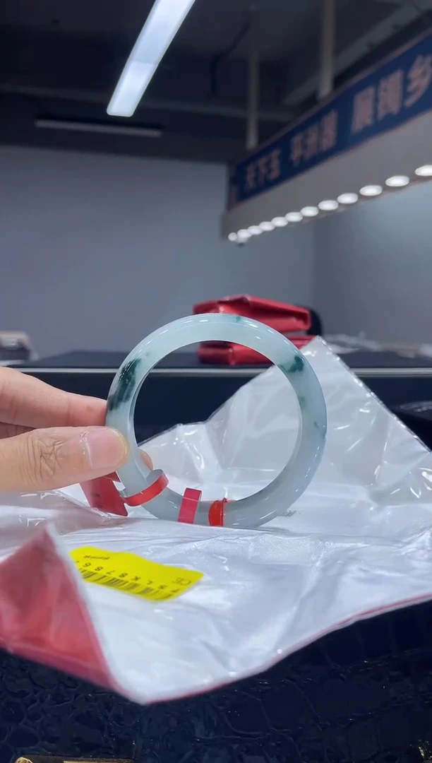 未镶嵌手镯翡翠14 55 56