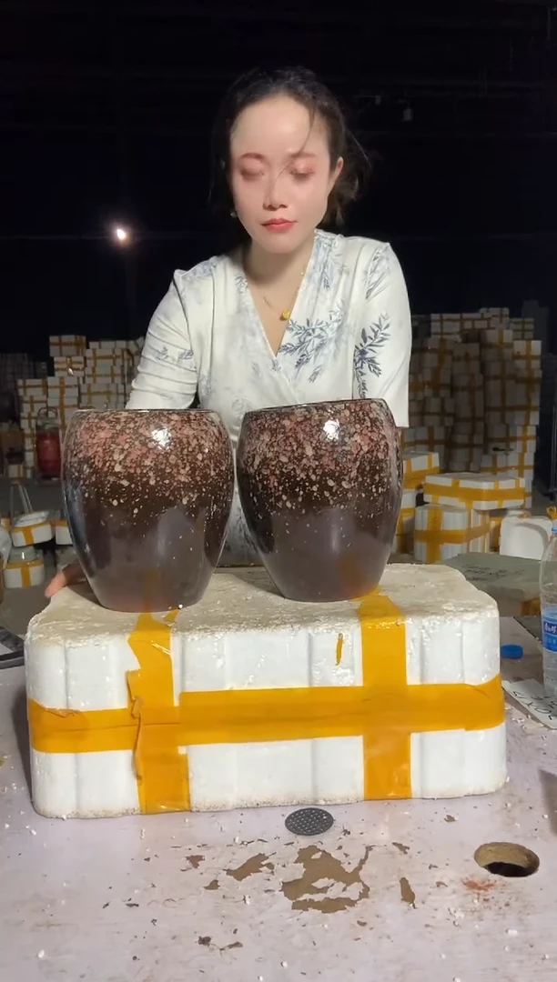 宜兴紫砂粗陶花盆15/20