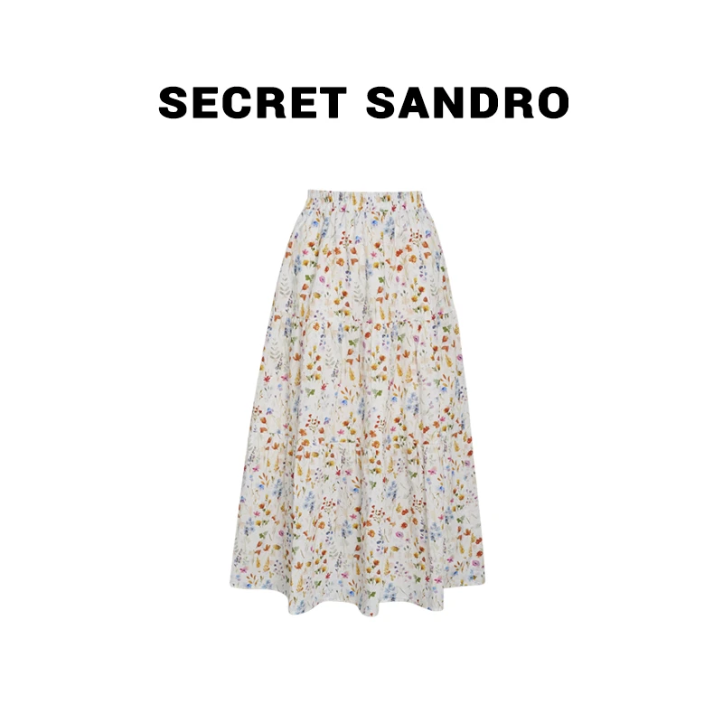 【花海】【多娜&Secret Sandro粉丝专享】半身裙 B55299047N