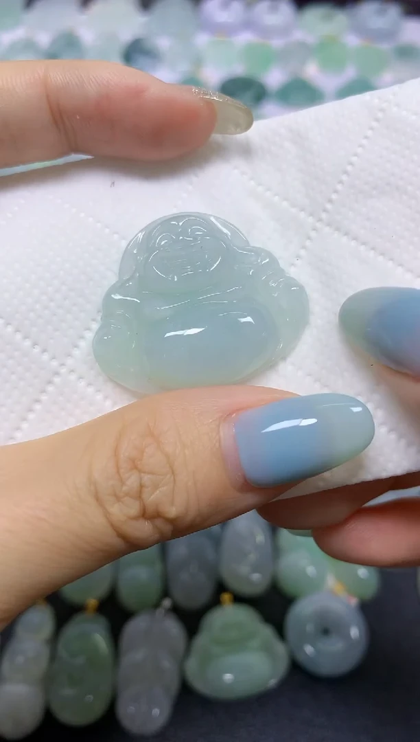 翡翠未镶嵌颈饰天然翡翠A货