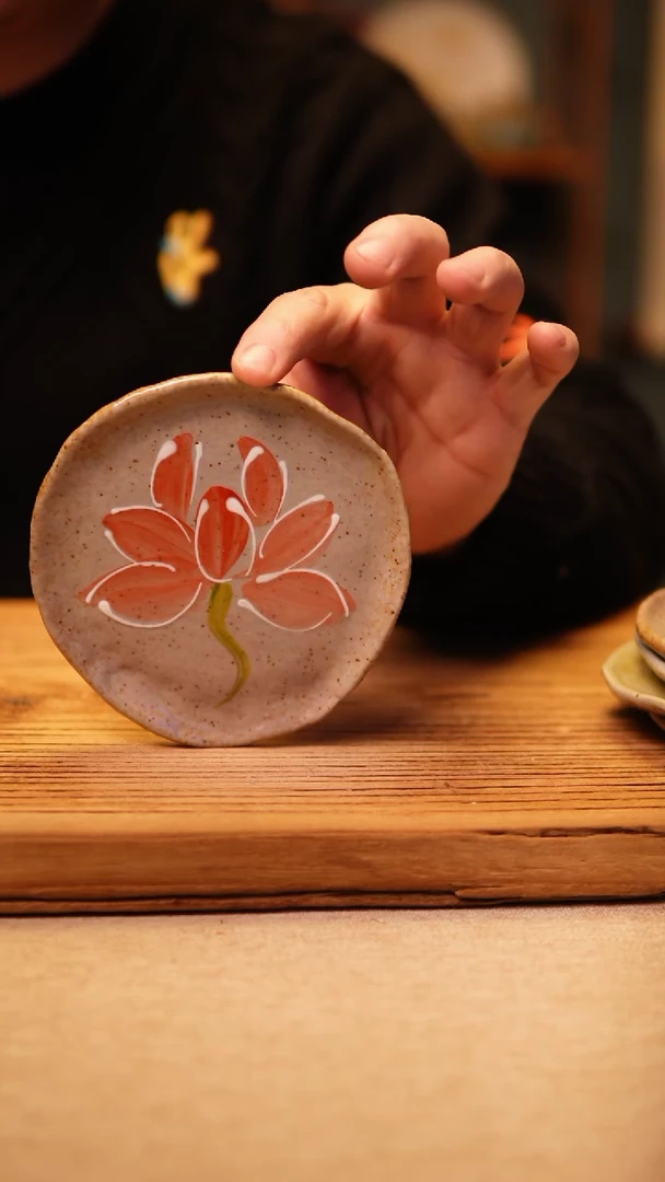 【闪购商品】@@陶园瓷舍@@纯手工手绘@高温釉下彩