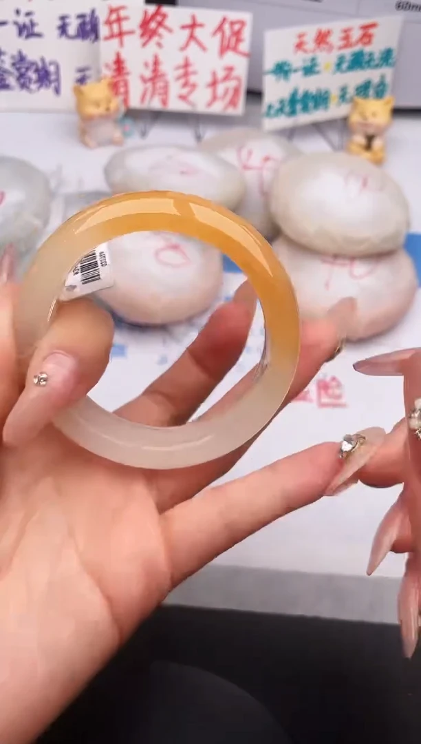 未镶嵌手镯石英质玉z31-HHB53+