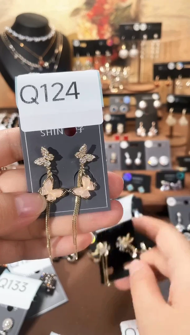 合金925银锆石Q124