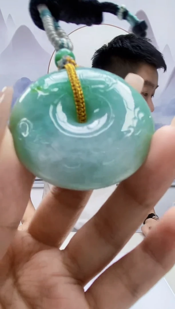 定制翡翠未镶嵌5028xx-毛货挂件33