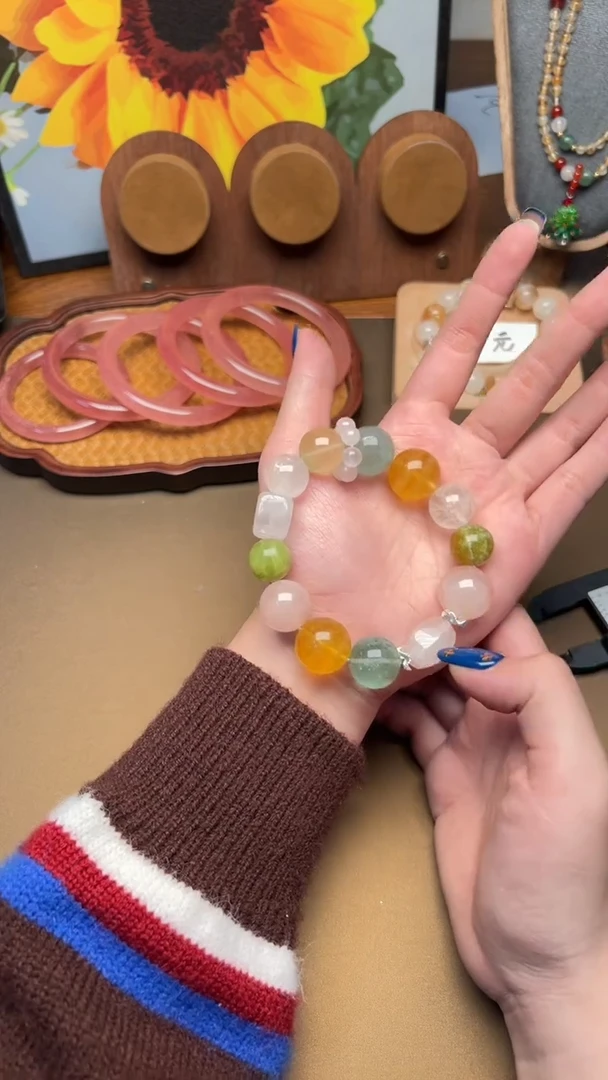 未镶嵌手串水晶1