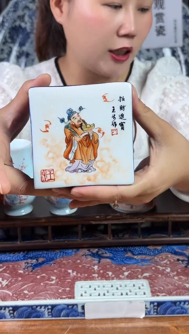 摆件景德镇陶瓷仿古摆件M917