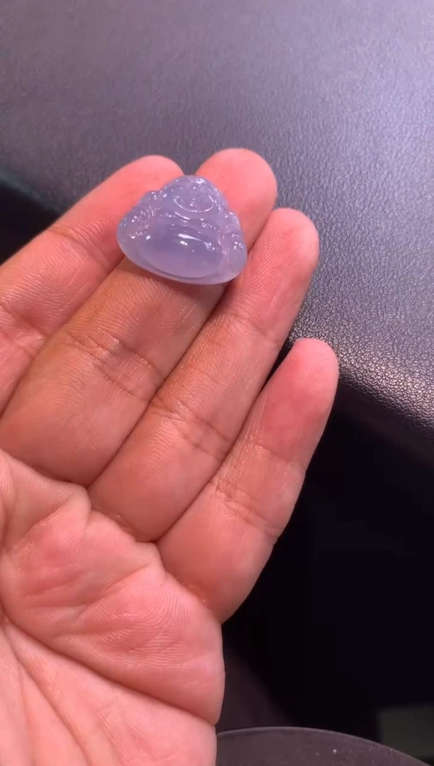 【闪购商品】翡翠颈饰未镶嵌紫佛公