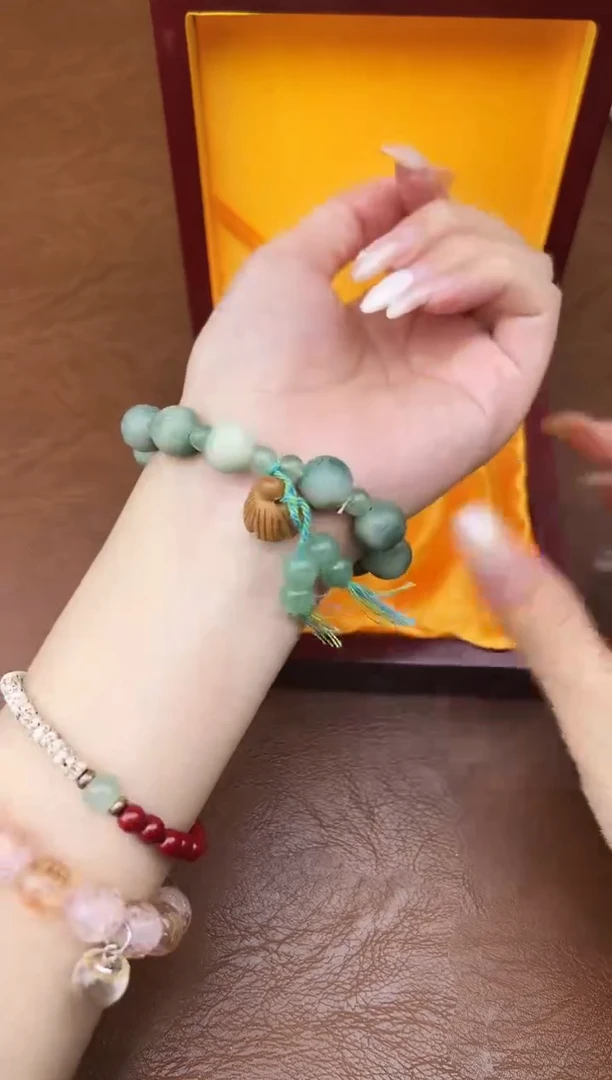 万家文玩阁青玉菩提链接@@ys942