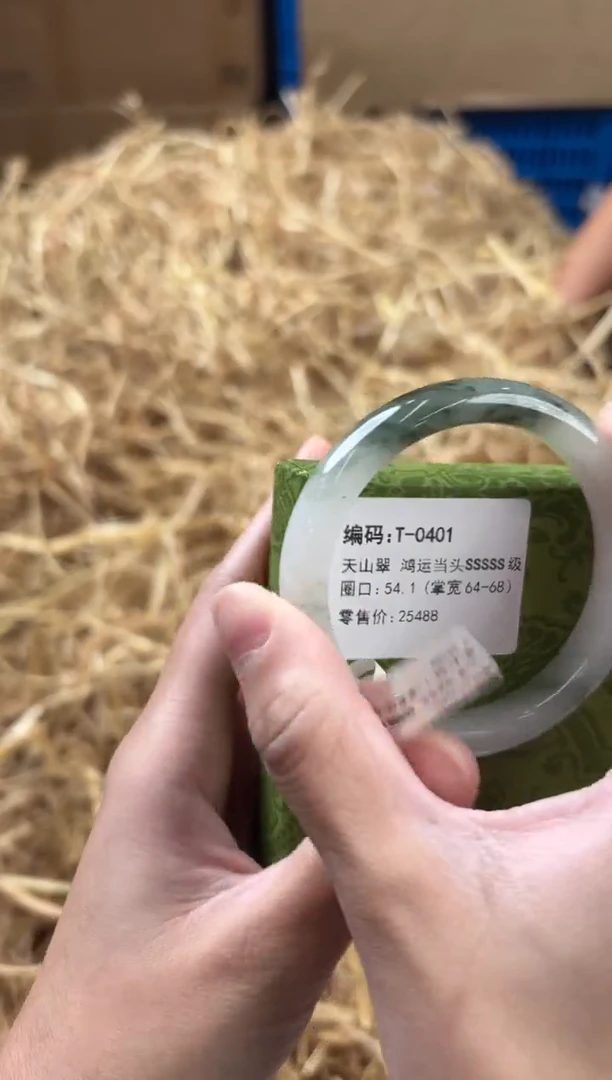 未镶嵌手镯石英质玉T-0401