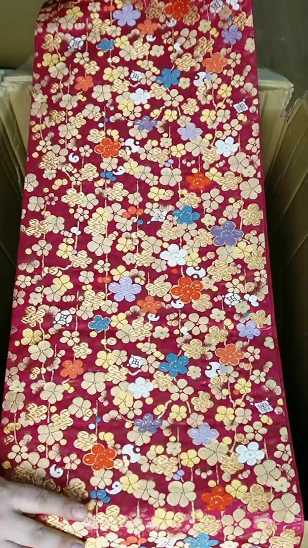 织绣织锦184六通小花