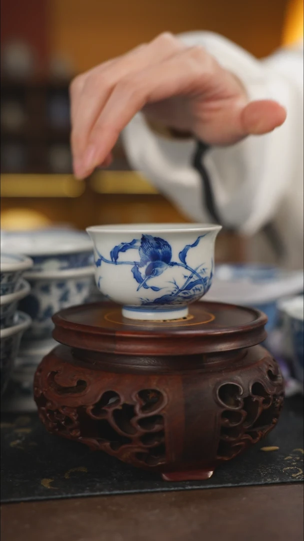 【闪购商品】柴窑单翠炉式主人杯