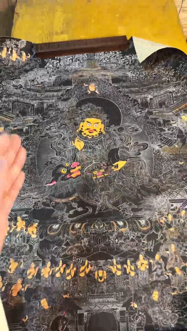 卷轴画精品唐卡===藏藏--33