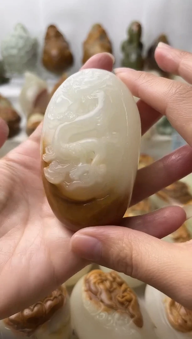 石材古青石棉纹正常不退换龙