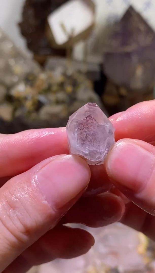 未镶嵌珠宝半成品水晶139号四川超七花园水晶