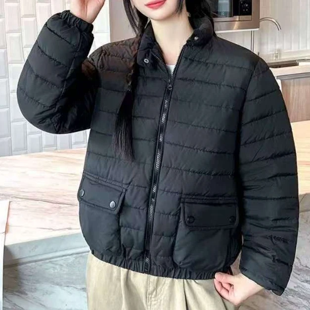 【锦衣服饰】RQ 0025韩系简约轻薄短羽绒服