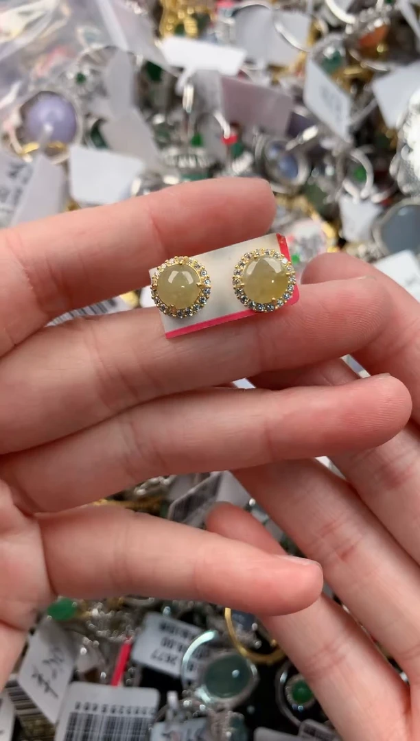 银S925镶嵌戒指翡翠9999----2