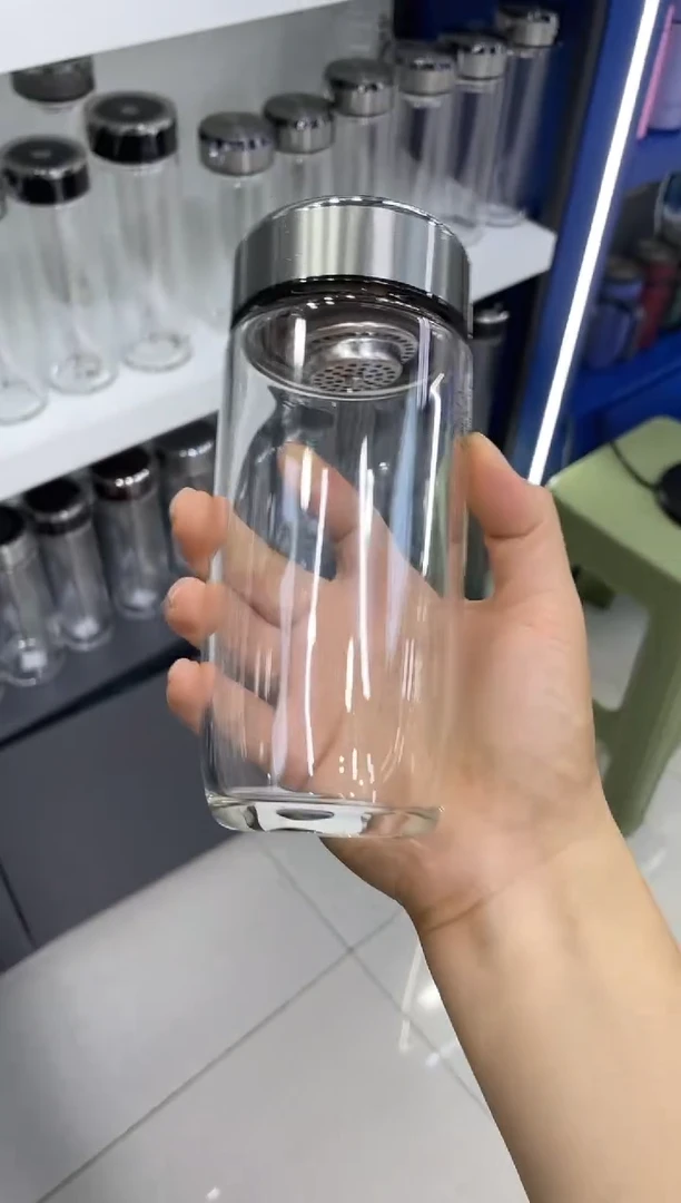 高硼硅玻璃盖子款小熊单层7752-430ml