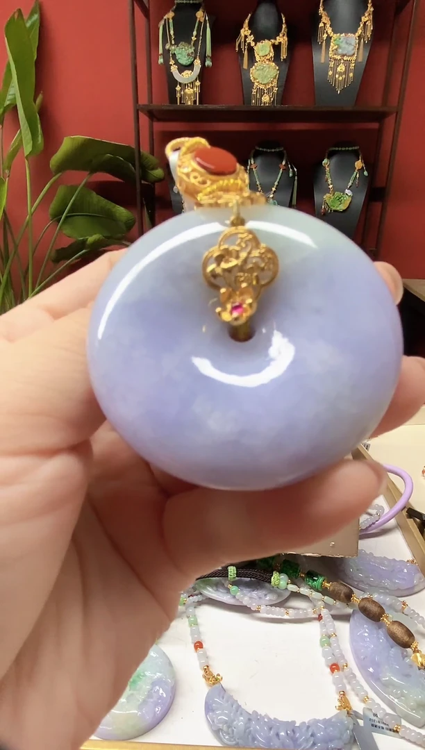 颈饰未镶嵌翡翠翡翠吊坠