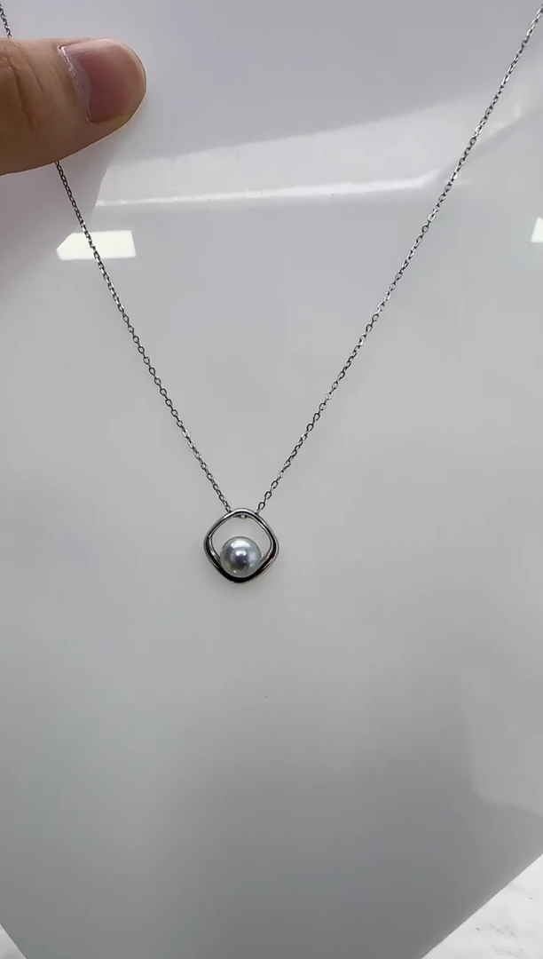 【闪购商品】海水珍珠DA银S925镶嵌c1204 珍珠7