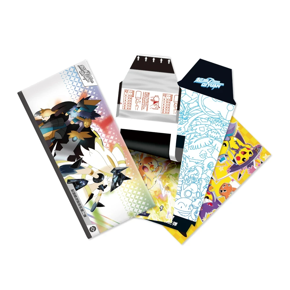 烧麦【新人浮浮】起源精灵第二弹宝可梦撕撕乐 默认代拆