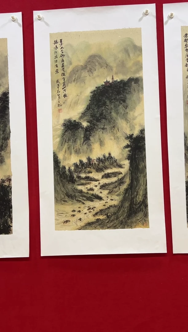 国画手绘国画作品