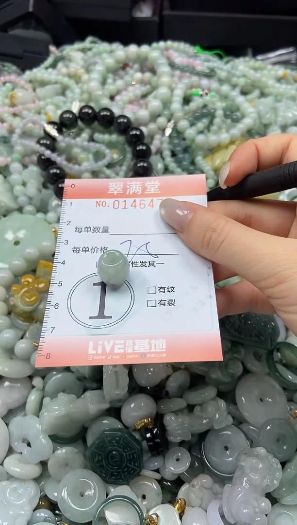 翡翠未镶嵌颈饰闪购0146479